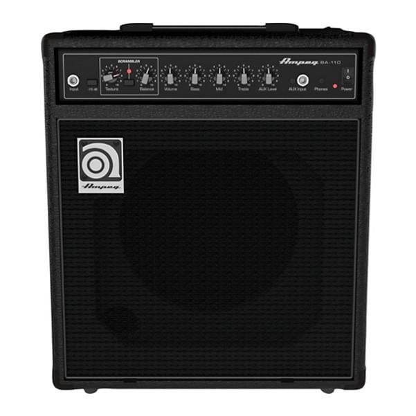 Ampeg Bass Combo Amplifiers Ampeg BA110V2 1x10 Bass Combo Amplifier