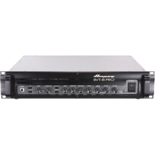 ampeg tube amplifiers ampeg pro series svt-8 pro 2500w bass amp head