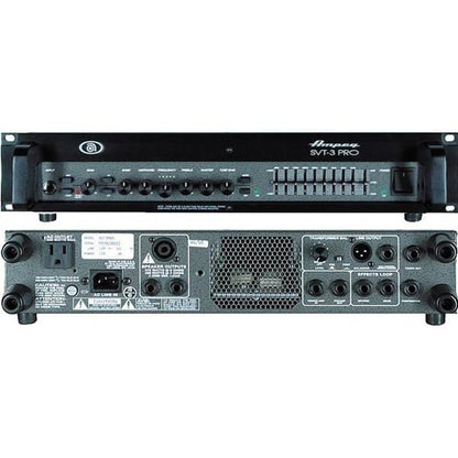 ampeg tube amplifiers ampeg svt-3 pro series head