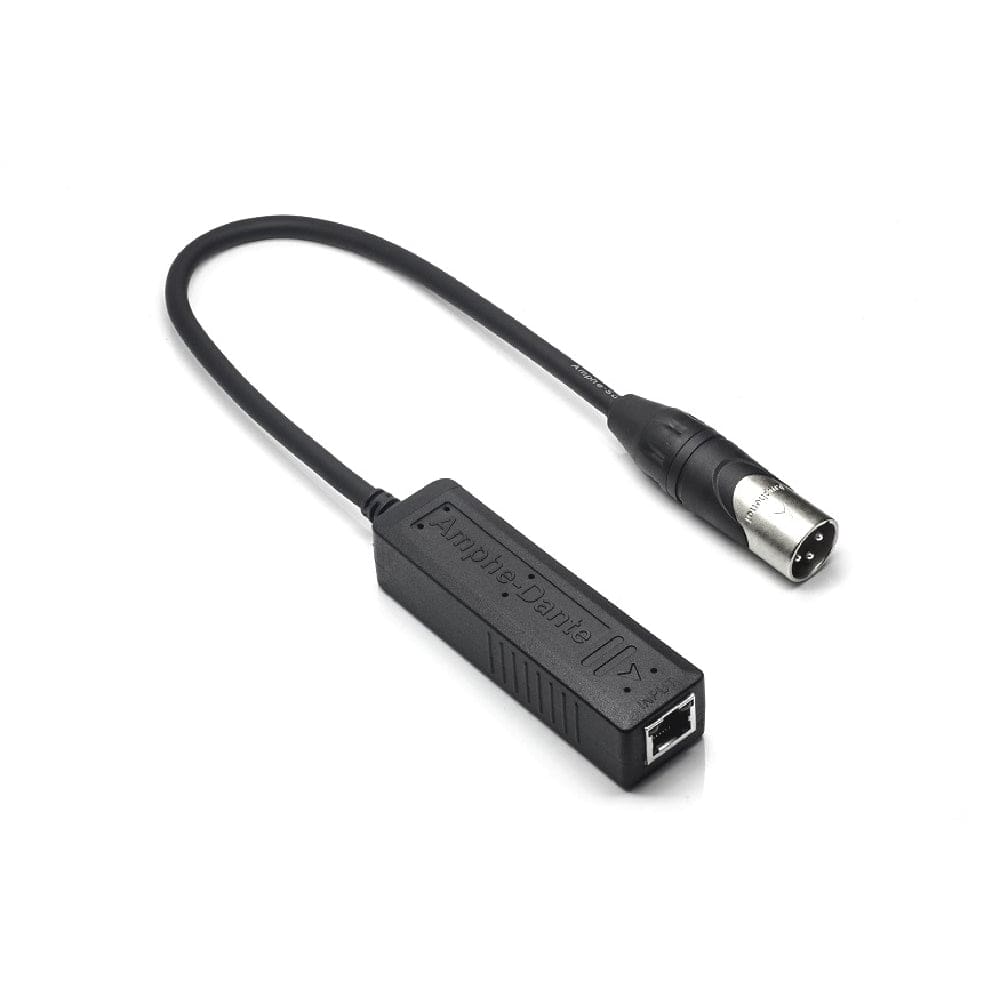 amphenol cables and connectors black amphenol rjd1112-0050 amphe-dante rj45 audio adapter   