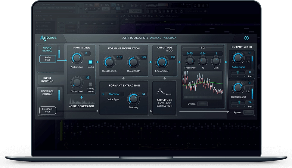 Antares Virtual Processors Antares Articulator Vocal Production Plugin