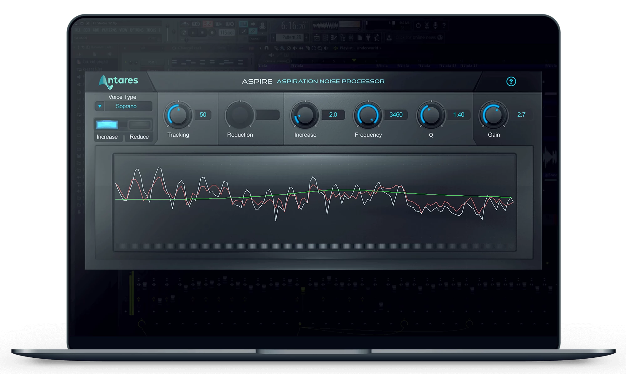 Antares Virtual Processors Antares Aspire Vocal Production Plugin