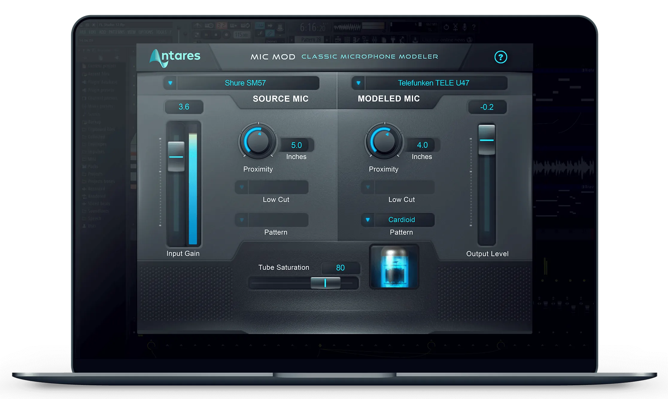 Antares Virtual Processors Antares Mic Mod EFX Microphone Modeling