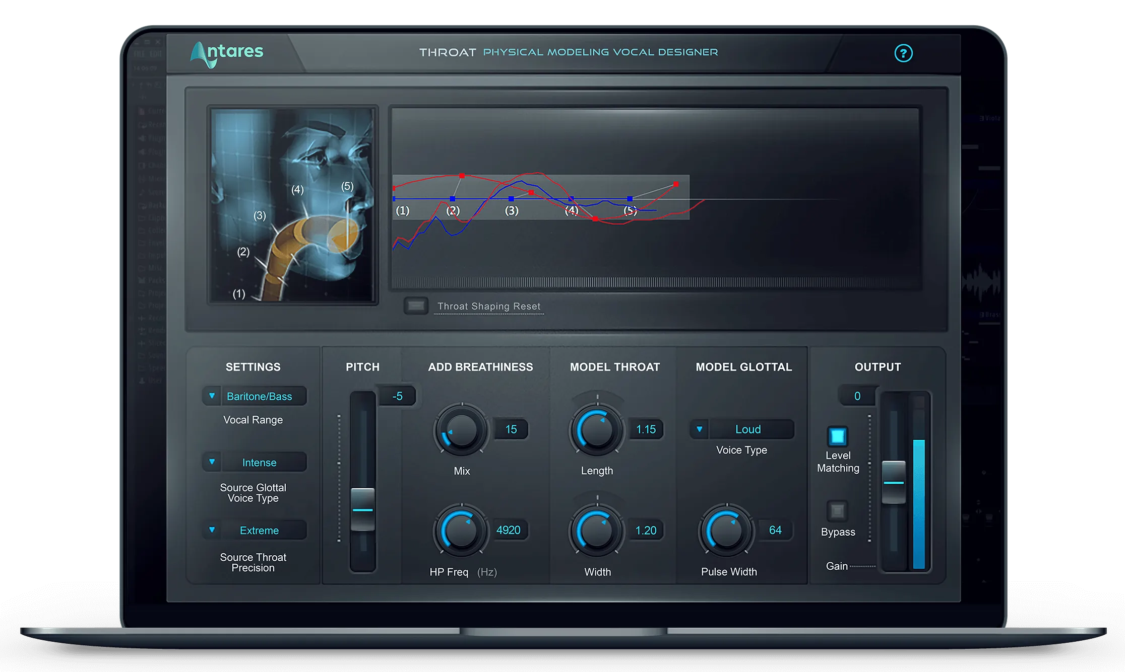 Antares Virtual Processors Antares Throat Vocal Effect – Professional Audio Software & Plugin