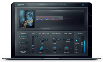 Antares Virtual Processors Antares Throat Vocal Effect – Professional Audio Software & Plugin