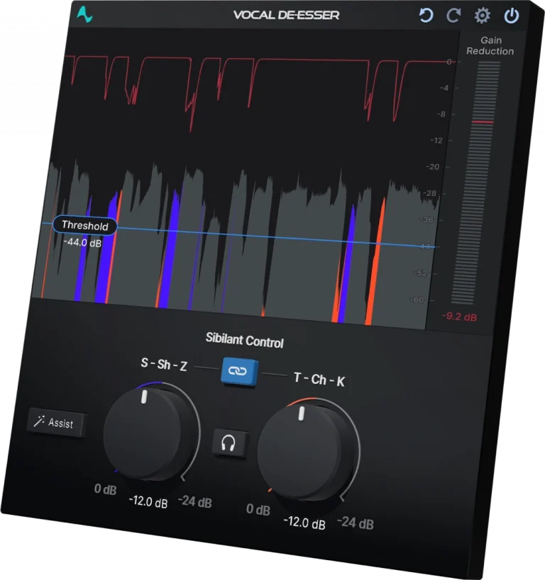 Antares Virtual Processors Antares Vocal De-Esser: De-Esser Plugin