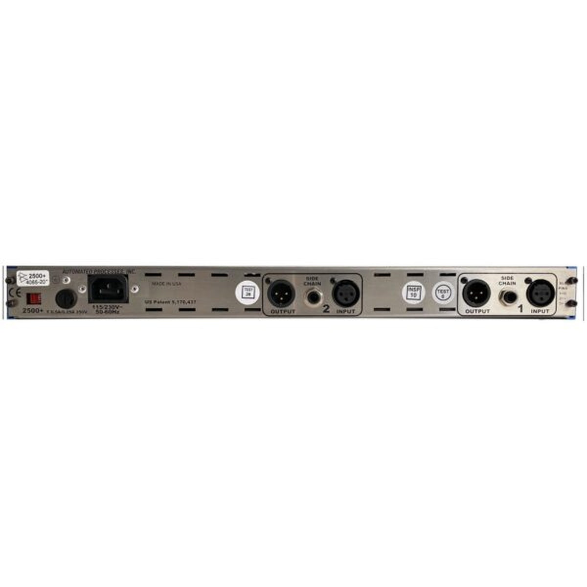 API 2500+ Dual Channel Stereo Bus Compressor