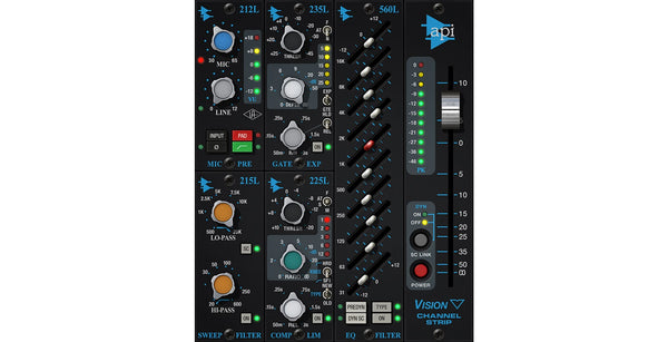 Buy UAD API Vision Channel Strip Collection: Channel Strip Plugin ...