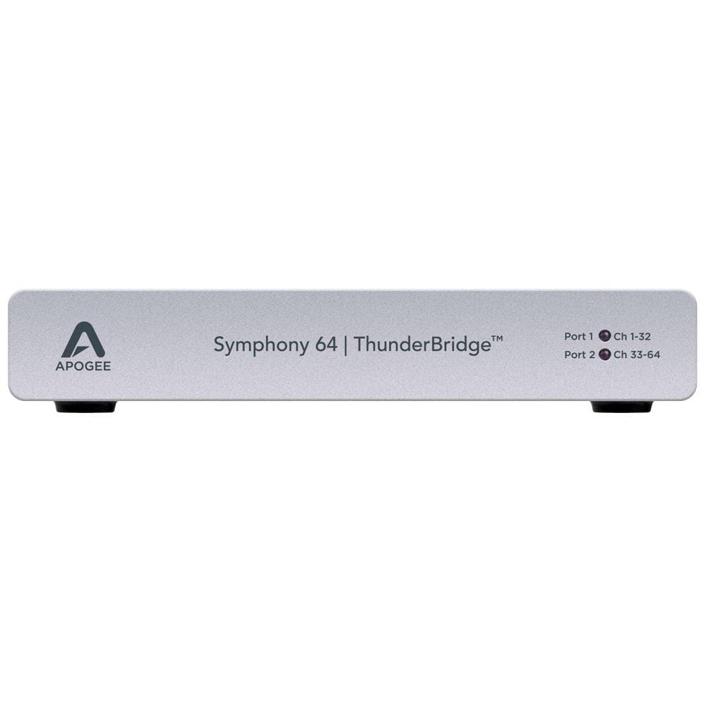 apogee audio interfaces apogee sym64-tb thunderbridge audio interface - thunderbolt for symphony i/o, 64 channel