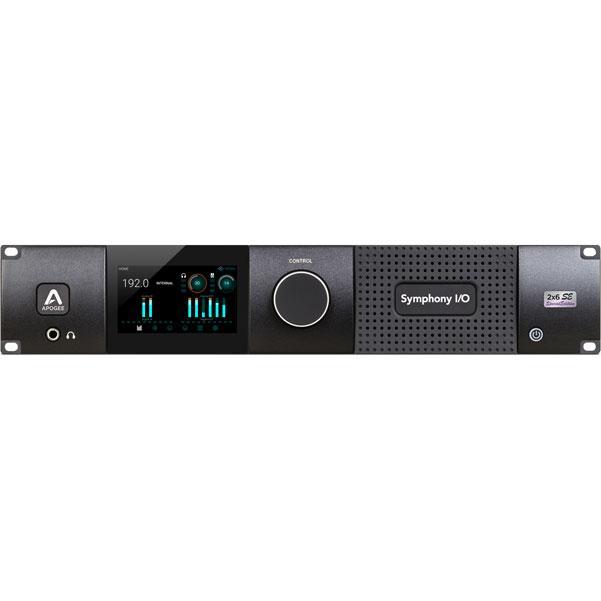apogee audio interfaces apogee symphony mkii 2x6 i/o sym2-a2x6-pthd pro-tools hd audio interface