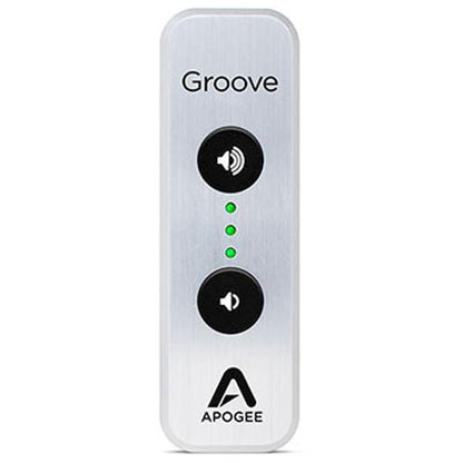 Apogee Headphone Amplifiers Silver Apogee Groove LE Portable USB DAC and Headphone Amplifier for Mac and PC - 30th Anniversary Edition