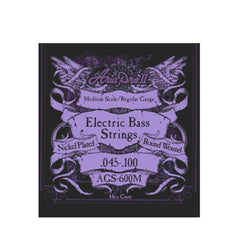 Aria Bass Guitar Strings Medium Scale 4 Strings - 45-100 Aria AGS Nickel Plated Round Wound Bass Guitar String