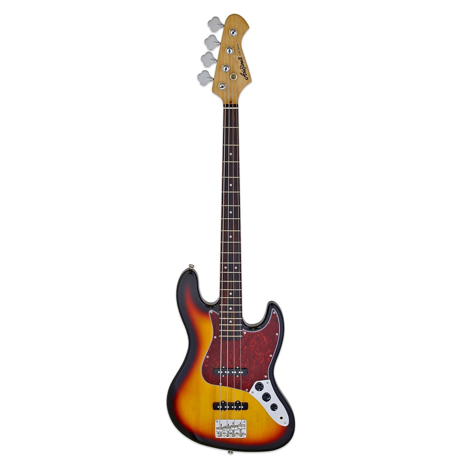 Aria Bass Guitars 3Tone Sunburst Aria STB-JB/TT 4 String Bass Guitar