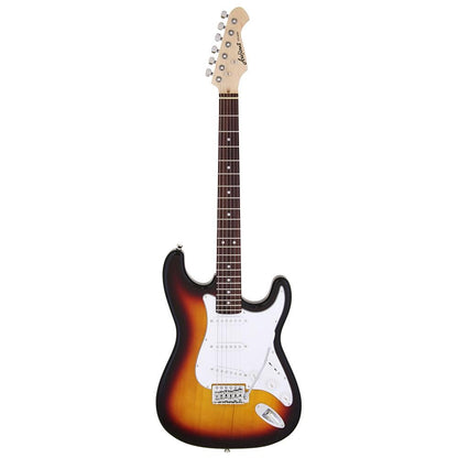 aria electric guitars aria stg-003 3ts electric guitar - 3 tone sunburst