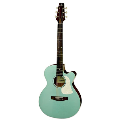 aria electro acoustic guitars aqua marine aria fet-r1 6 string electro acoustic guitar    