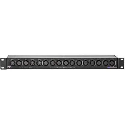 art accessories art p16 xlr balanced patch bay