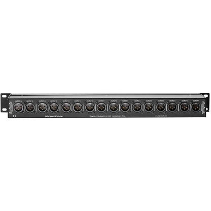 art accessories art p16 xlr balanced patch bay
