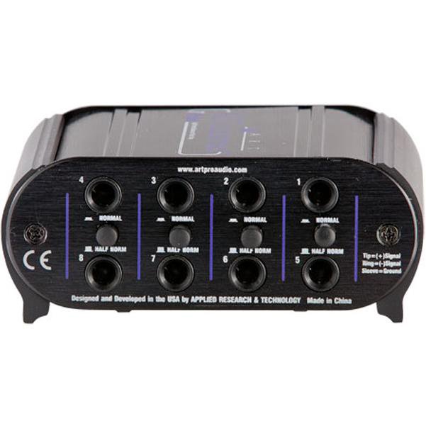 art accessories art tpatch eight point balanced patch bay