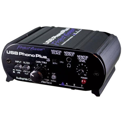 art audio interfaces art usb phono plus project series usb audio interface