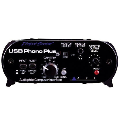 art audio interfaces art usb phono plus project series usb audio interface