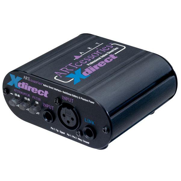 ART D I Boxes ART XDirect Professional Active D I Box