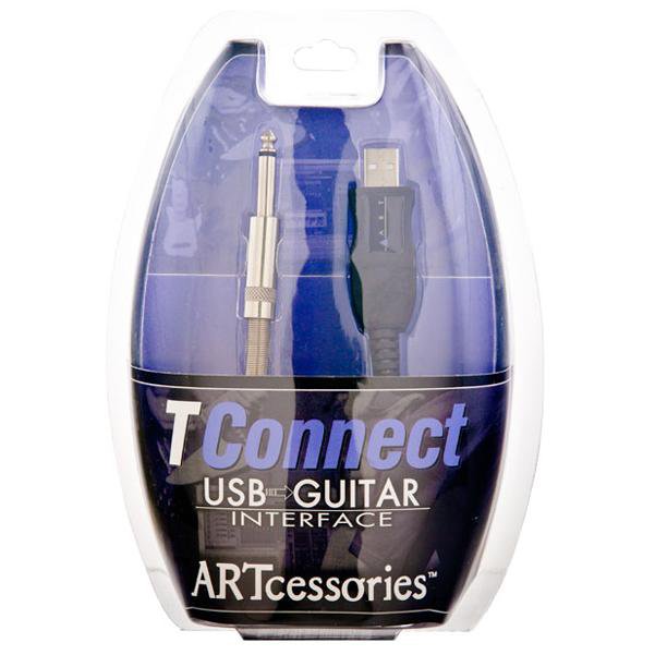 ART Guitar Cables ART TConnect USB-To-Guitar Interface Instrument Cable