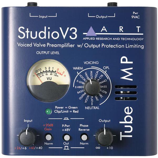 ART Pre Amps ART Tube MP Studio V3 Microphone Preamp