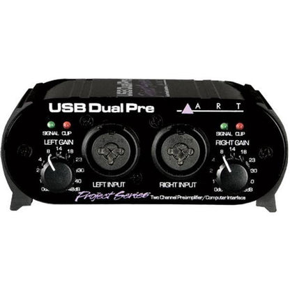 ART Pre Amps ART USB Dual Pre Two Channel USB Preamplifier