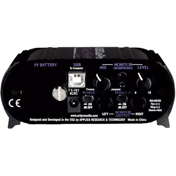 ART Pre Amps ART USB Dual Pre Two Channel USB Preamplifier
