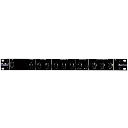 art rack mounted effects art mx622 6 channel stereo mixer