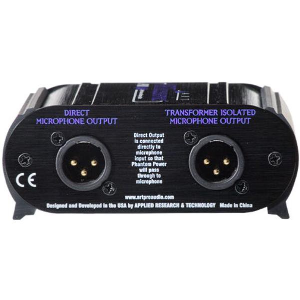 art signal processors art pro split transformer isolated microphone splitter signal processing
