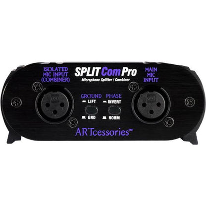 art signal processors art splitcompro microphone splitter signal processing