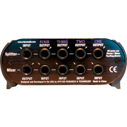 art signal processors art splitmix4 4-channel passive splitter-mixer signal processing