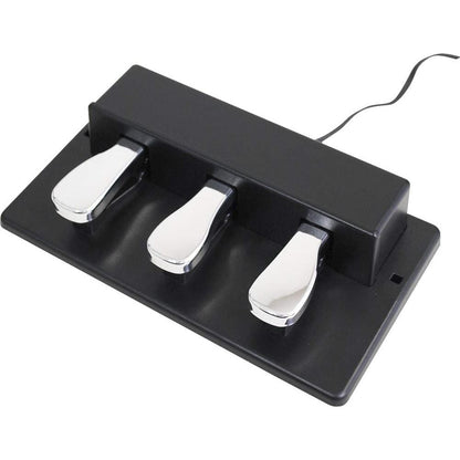 Artesia Sustain Pedals Black Artesia ASP 3X3M 3 Sustain Pedal