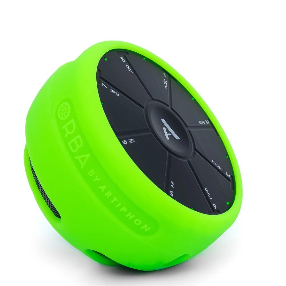 Artiphon Orba Cases and Gigbags Neon Green Artiphone Orba Silicone Sleeve