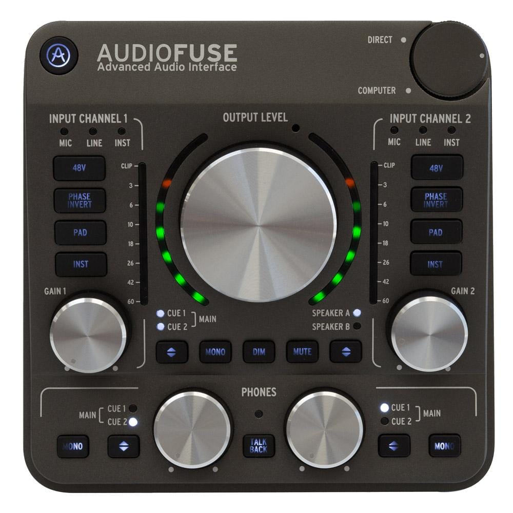 Arturia Audio Interfaces Space Grey Arturia AudioFuse Audio Interface