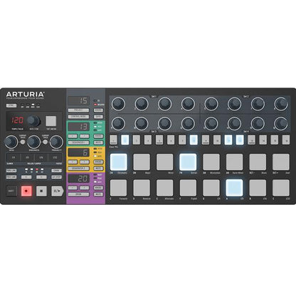 Arturia Midi Controllers Black Arturia BeatStep Pro Midi Interface