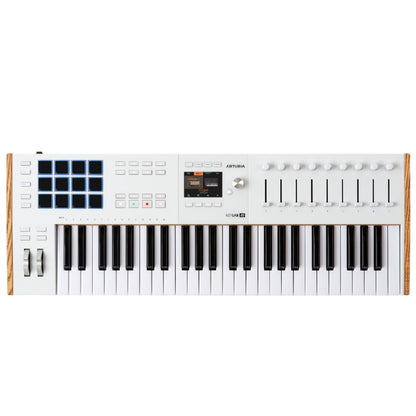 Arturia Midi Controllers White Arturia KeyLab 49 Mk3 Midi Controllers 