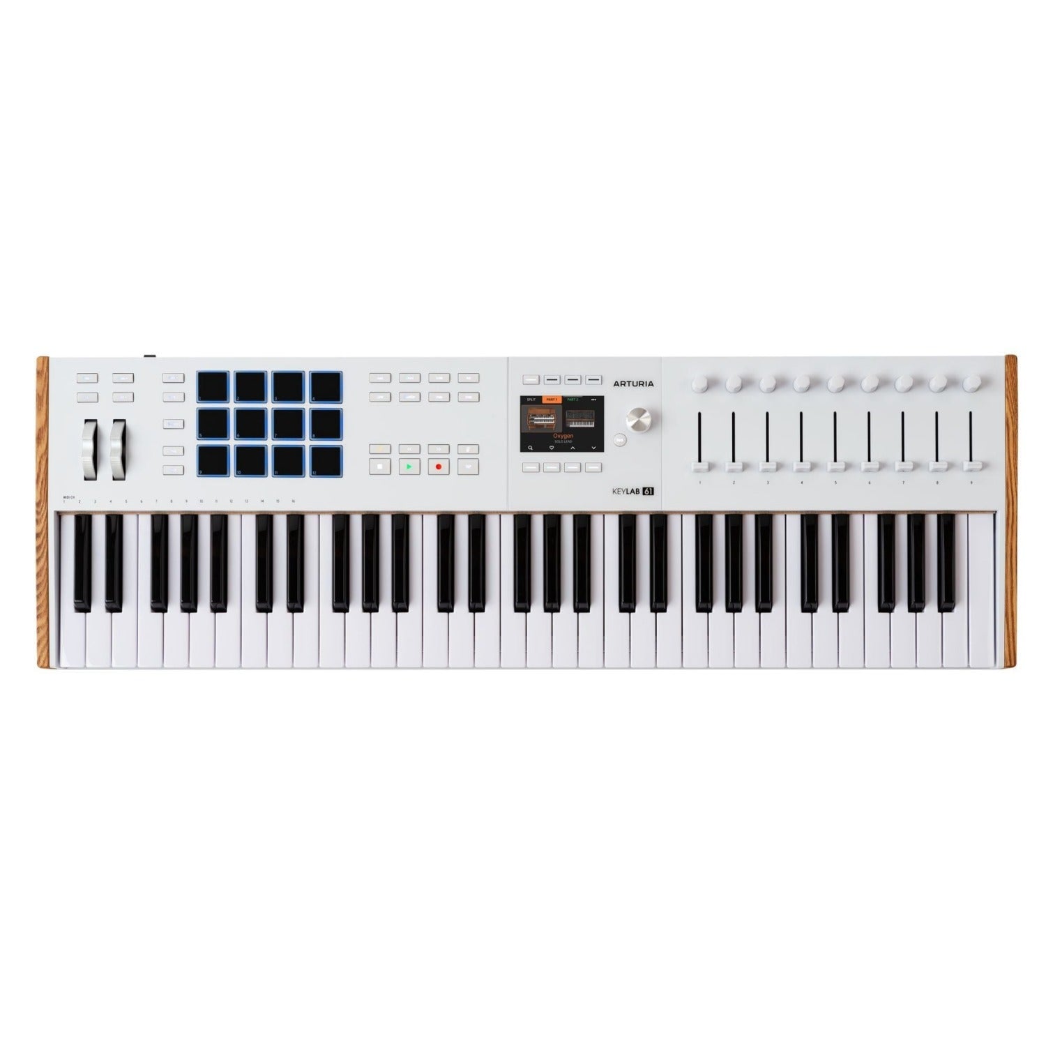 Arturia Midi Controllers White Arturia KeyLab Mk3 61 Key Midi Controller