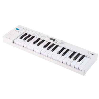 Arturia Midi Controllers White Arturia KeyStep Mk2 Controller & Sequencer 