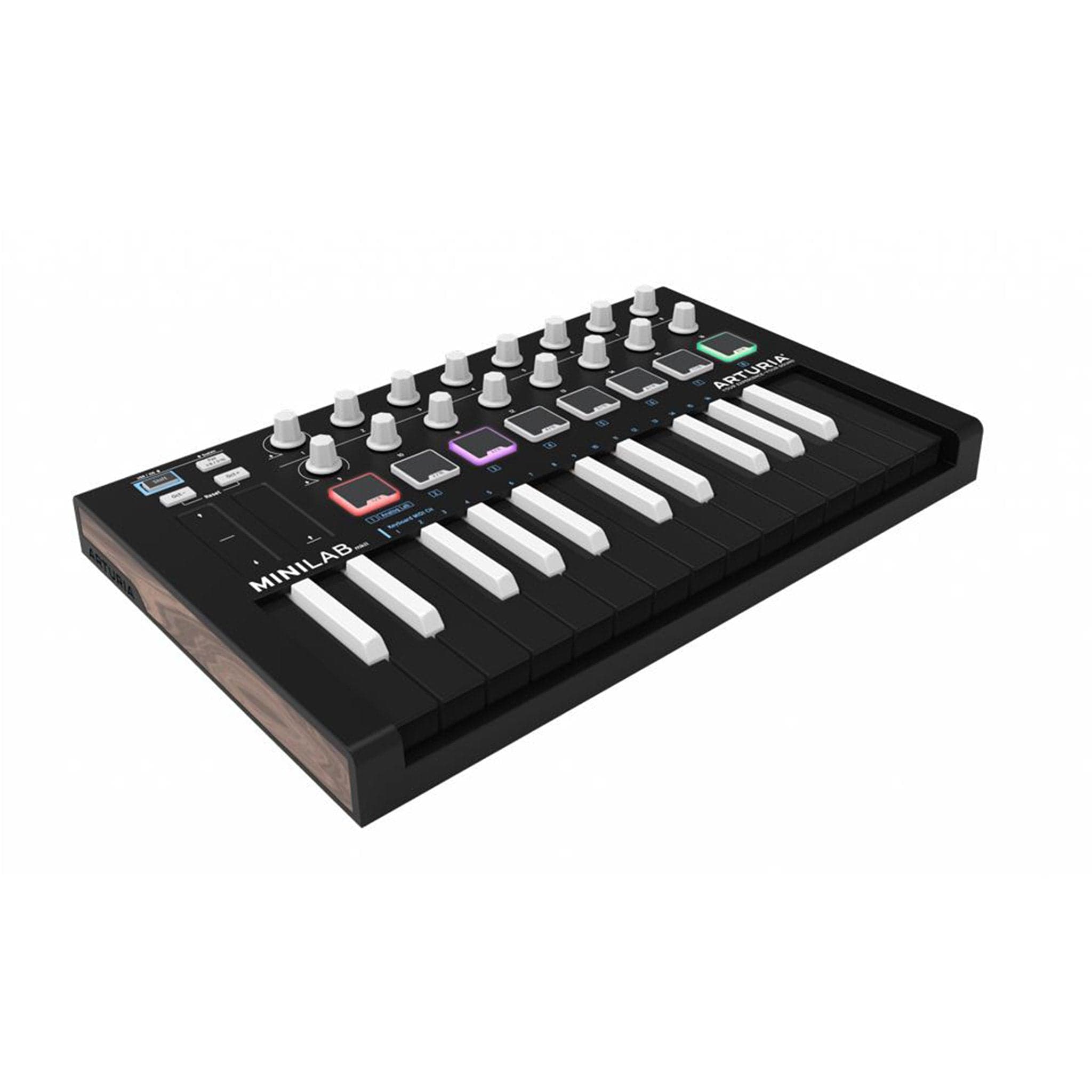 arturia midi keyboards arturia minilab 3 25-note velocity sensitive slim midi keyboard 