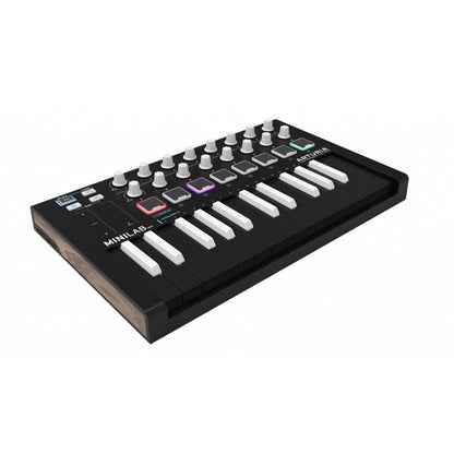 arturia midi keyboards arturia minilab 3 25-note velocity sensitive slim midi keyboard 