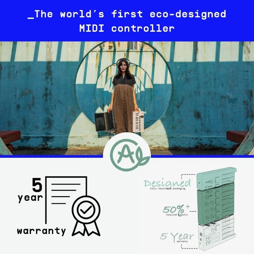 arturia midi keyboards arturia minilab 3 25-note velocity sensitive slim midi keyboard 