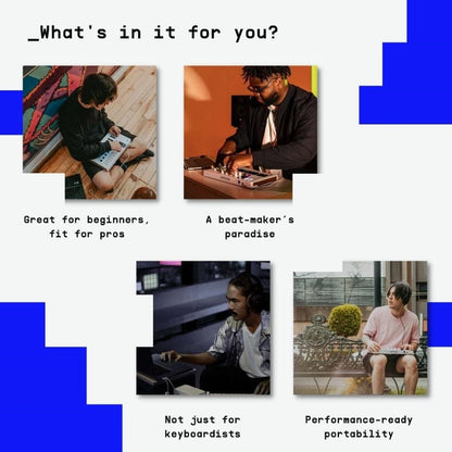 arturia midi keyboards arturia minilab 3 25-note velocity sensitive slim midi keyboard 