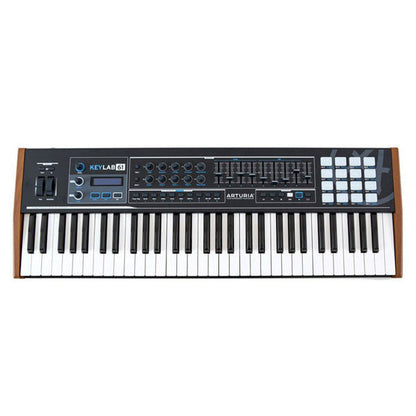 arturia midi keyboards black arturia keylab 61 midi keyboard controller 