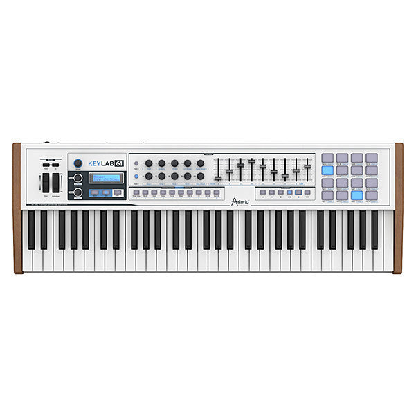 Arturia Midi Keyboards White Arturia KeyLab 61 Midi Keyboard Controller