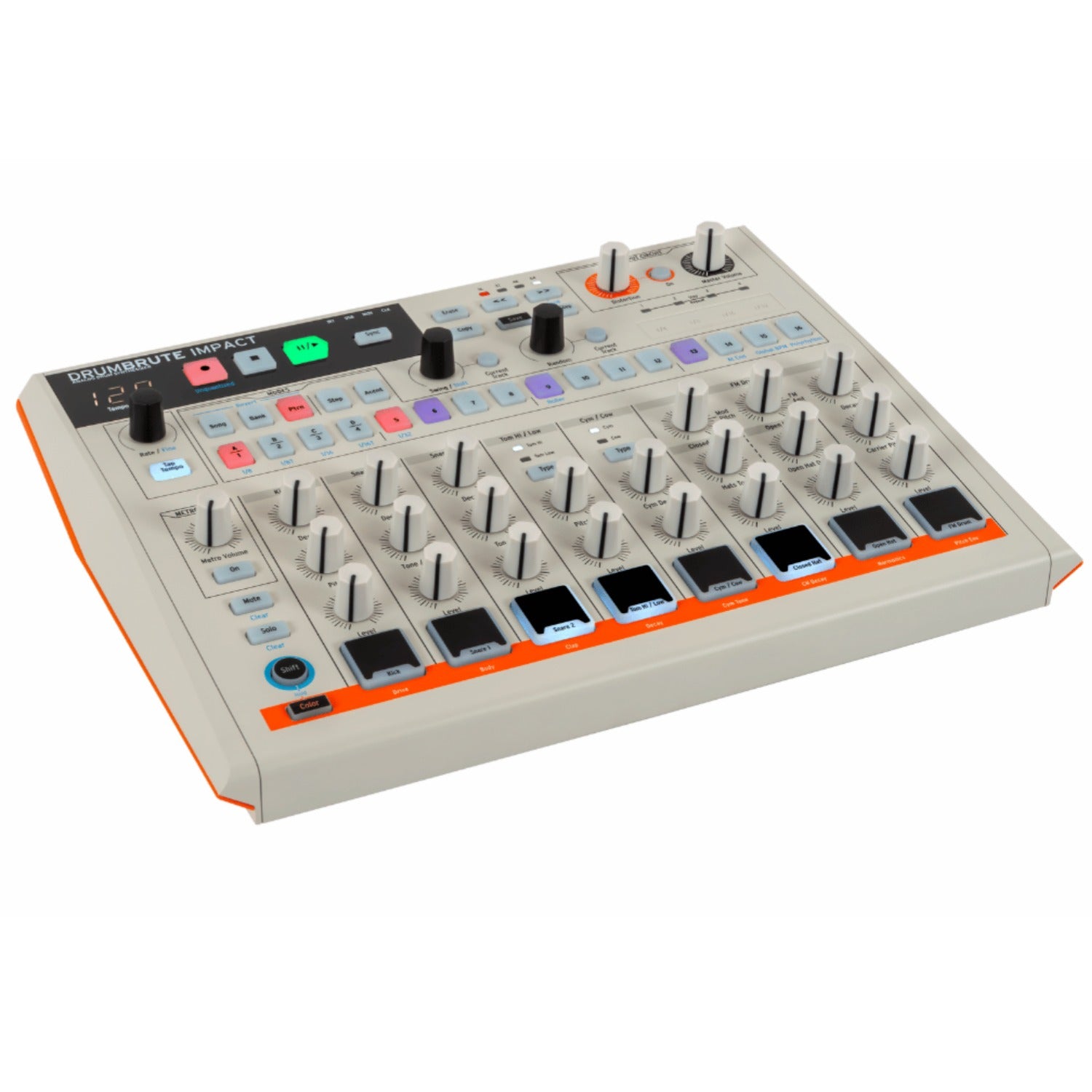 Arturia Synthesizers Arturia DrumBrute Impact 1984 Analog Drum Synthesizer