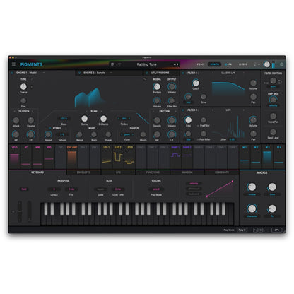 Arturia Virtual Instruments Arturia Pigments 6 Polychrome Software Synthesizer