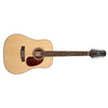 Ashton Acoustic Guitars Ashton D25/12 12-String Dreadnought Acoustic Guitar - Natural Matte