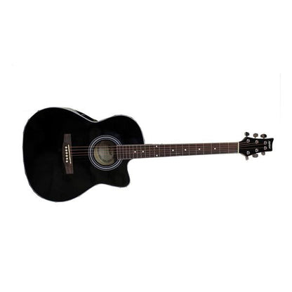 ashton acoustic guitars black ashton ajr39 acoustic guitar - discontinued      
